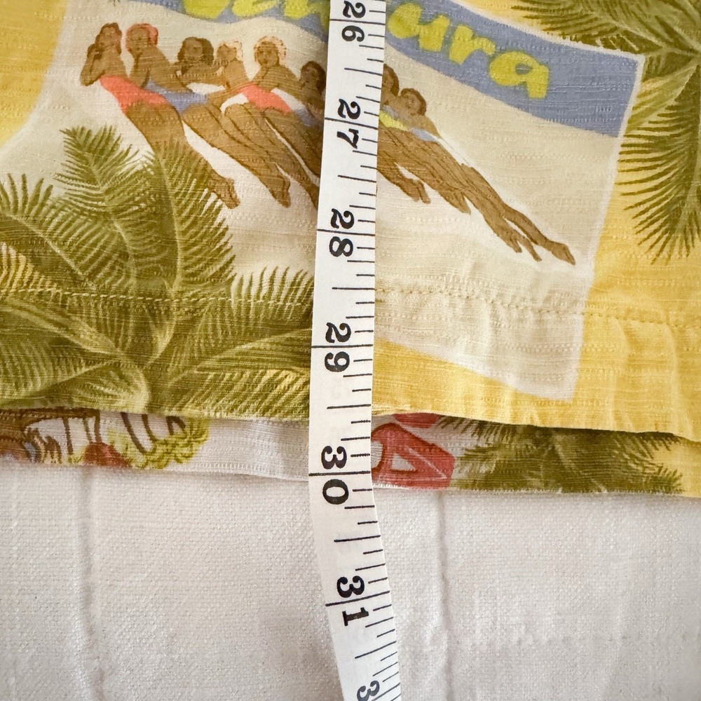 Tommy Bahama Men's‎ XL California Beaches Short Sleeve Hawaiian Silk Shirt - Picture 7 of 8